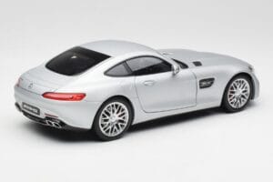 Mercedes AMG GT S C190 Designo Iridium Сребрист Magno Norev 1:18 B66960485 Метал — снимка 3 от 8