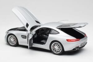 Mercedes AMG GT S C190 Designo Iridium Сребрист Magno Norev 1:18 B66960485 Метал — снимка 5 от 8
