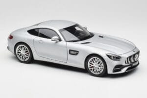Mercedes AMG GT S C190 Designo Iridium Сребрист Magno Norev 1:18 B66960485 Метал — снимка 6 от 8