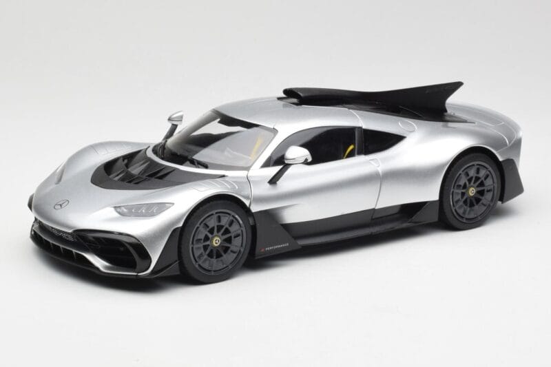 Mercedes AMG One Hightech Сребрист NZG 1:18 B66961043 Метал
