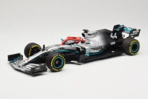 Mercedes AMG Petronas Motorsport W10 #44 L. Hamilton Winner Monaco GP 2019 Minichamps 1:18 110190644 Метал