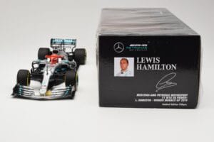 Mercedes AMG Petronas Motorsport W10 #44 L. Hamilton Winner Monaco GP 2019 Minichamps 1:18 110190644 Метал — снимка 6 от 6
