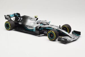 Mercedes AMG Petronas Motorsport W10 #77 V. Bottas 2nd Place Chinese GP 2019 Minichamps 1:18 110190377 Метал — снимка 4 от 6