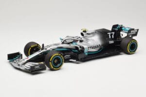 Mercedes AMG Petronas Motorsport W10 #77 V. Bottas 2nd Place Chinese GP 2019 Minichamps 1:18 110190377 Метал