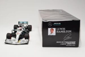Mercedes AMG Petronas W10 #44 L. Hamilton Winner German GP 2019 Minichamps 1:18 110191144 Метал — снимка 6 от 6
