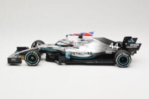 Mercedes AMG Petronas W10 #44 L. Hamilton Winner British GP 2019 Minichamps 1:18 110191044 Метал — снимка 3 от 6