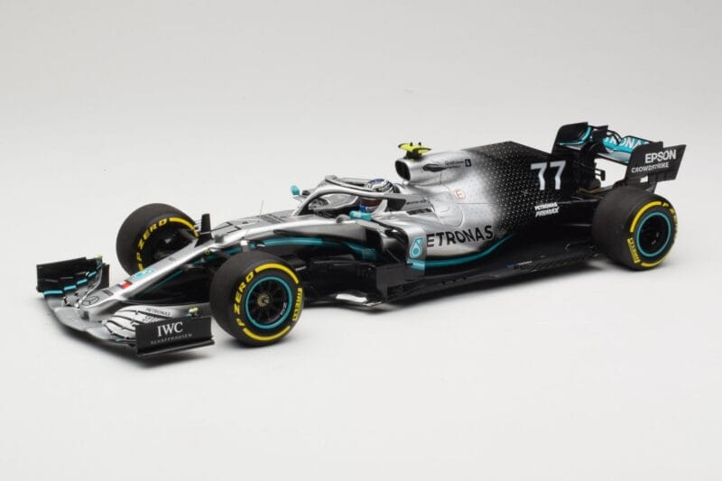 Mercedes AMG Petronas W10 #77 V. Bottas F1 2019 Minichamps 1:18 110190077 Метал
