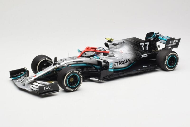 Mercedes AMG Petronas W10 #77 V. Bottas 3rd Place Monaco GP 2019 Minichamps 1:18 110190677 Метал