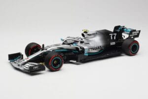 Mercedes AMG Petronas W10 #77 V. Bottas British GP 2019 Minichamps 1:18 110191077 Метал