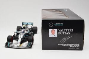 Mercedes AMG Petronas W10 #77 V. Bottas British GP 2019 Minichamps 1:18 110191077 Метал — снимка 6 от 6