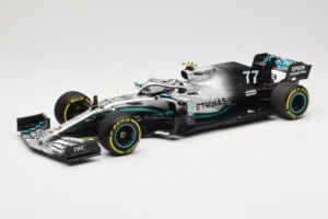 Mercedes AMG Petronas W10 #77 V. Bottas Winner USA GP 2019 Minichamps 1:18 110191877 Метал