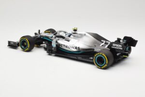 Mercedes AMG Petronas W10 #77 V. Bottas Winner USA GP 2019 Minichamps 1:18 110191877 Метал — снимка 5 от 6