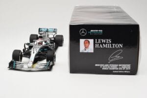 Mercedes AMG Petronas W10 EQ Power+ #44 L. Hamilton USA GP F1 World Champion 2019 Minichamps 1:18 110191844 Метал — снимка 7 от 7
