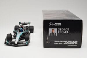 Mercedes AMG Petronas W15 E Performance #63 G. Russell Winner Austrian GP 2024 Minichamps 1:18 110241163 Метал — снимка 6 от 6
