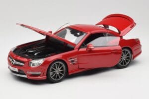 Mercedes AMG SL 63 R231 Червен Maisto 1:18 36199 Метал — снимка 2 от 8