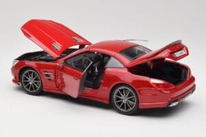 Mercedes AMG SL 63 R231 Червен Maisto 1:18 36199 Метал — снимка 5 от 8