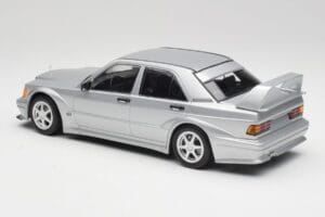 Mercedes 190E W201 2.5-16 EVO 2 Astral Сребрист Metallic Minichamps 1:18 155036101 Метал — снимка 5 от 6