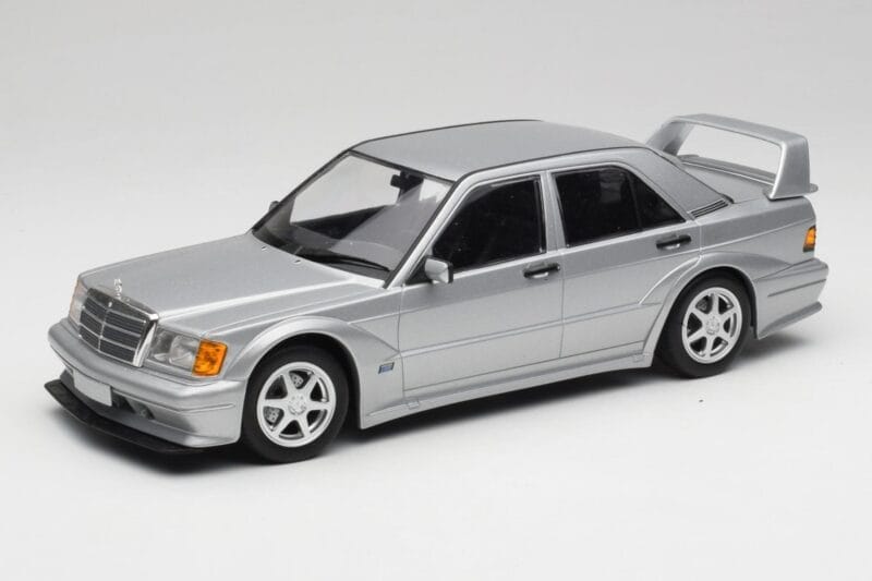 Mercedes 190E W201 2.5-16 EVO 2 Astral Сребрист Metallic Minichamps 1:18 155036101 Метал