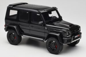 Mercedes Brabus G 500 4x4 Squared Черен GT Spirit 1:18 GT143 Смола — снимка 4 от 6