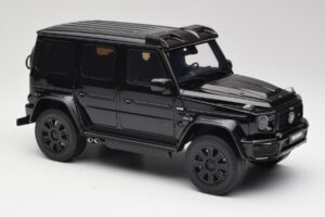 Mercedes Brabus G800 W463 4x4 Obsidian Черен GT Spirit 1:18 GT500 Смола — снимка 4 от 6