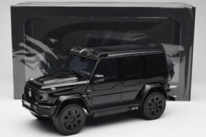 Mercedes Brabus G800 W463 4x4 Obsidian Черен GT Spirit 1:18 GT500 Смола — снимка 6 от 6