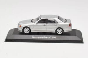 Mercedes C 200 W202 Iridium Silver Minichamps 1:43 B66040488 Метал