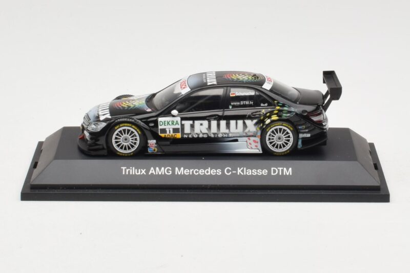 Mercedes C-Class C204 #11 R. Schumacher HWA DTM 2008 Minichamps 1:43 B66962288 Метал
