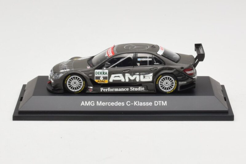 Mercedes C-Class C204 #6 M. Hakkinen HWA DTM 2007 Minichamps 1:43 B66962276 Метал