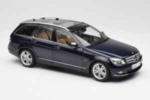 Mercedes C-Class S204 T-Modell Tanzanite Син AUTOart 1:18 B66962352 Метал — снимка 6 от 8