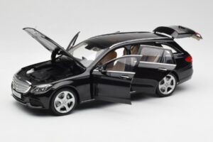 Mercedes C-Class S205 T-Modell Черен Norev 1:18 B66960259 Метал — снимка 2 от 8