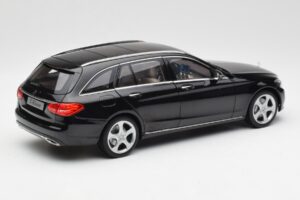 Mercedes C-Class S205 T-Modell Черен Norev 1:18 B66960259 Метал — снимка 3 от 8