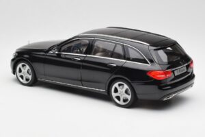 Mercedes C-Class S205 T-Modell Черен Norev 1:18 B66960259 Метал — снимка 7 от 8