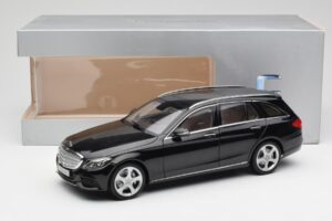 Mercedes C-Class S205 T-Modell Черен Norev 1:18 B66960259 Метал — снимка 8 от 8