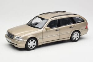 Mercedes C-Class T-Model W202 Smoke Silver Norev 1:18 183388 Метал