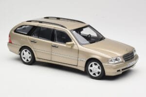 Mercedes C-Class T-Model W202 Smoke Silver Norev 1:18 183388 Метал — снимка 6 от 8