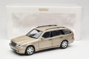 Mercedes C-Class T-Model W202 Smoke Silver Norev 1:18 183388 Метал — снимка 8 от 8