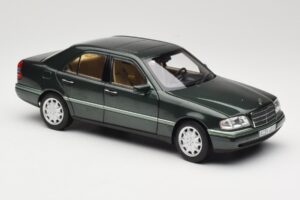 Mercedes C-Class W202 Malachite Green Norev 1:18 183372 Метал — снимка 4 от 8