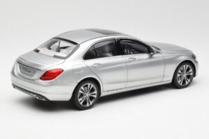 Mercedes C-Class W205 Iridium Сребрист Металик Norev 1:18 B66960253 Метал — снимка 3 от 8
