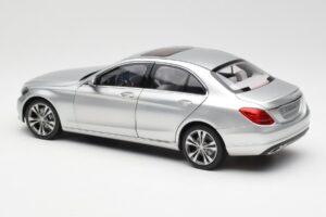 Mercedes C-Class W205 Iridium Сребрист Металик Norev 1:18 B66960253 Метал — снимка 7 от 8