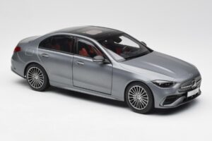 Mercedes C-Class W206 Designo Selenite Сив Magno NZG 1:18 B66960638 Метал — снимка 6 от 8