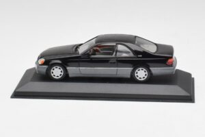 Mercedes C140 600 SEC Черен Minichamps 1:43 32600 Метал