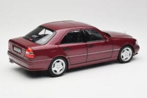 Mercedes AMG C36 W202 Almandine Червен Norev 1:18 B66040706 Метал — снимка 3 от 8