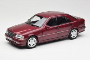 Mercedes AMG C36 W202 Almandine Червен Norev 1:18 B66040706 Метал