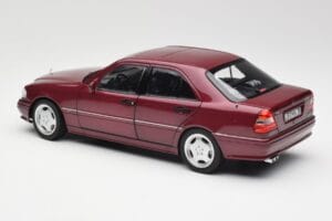 Mercedes AMG C36 W202 Almandine Червен Norev 1:18 B66040706 Метал — снимка 7 от 8