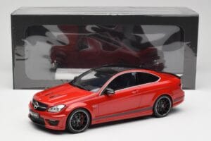Mercedes AMG C63 W204 Edition 507 Червен GT Spirit 1:18 GT920 Смола — снимка 5 от 5