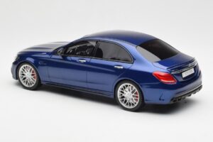 Mercedes AMG C63 S W205 Син GT Spirit 1:18 ZM044 Смола — снимка 5 от 6