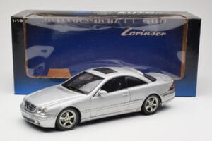 Mercedes CL500 C215 Lorinser Silver Metallic AUTOart 1:18 70121 Метал — снимка 8 от 8