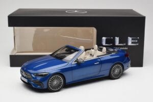 Mercedes CLE Кабриолет A236 Син Norev 1:18 B66960653 Метал — снимка 9 от 9