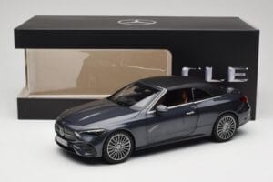 Mercedes CLE Кабриолет A236 Тъмносив Norev 1:18 B66960654 Метал — снимка 9 от 9