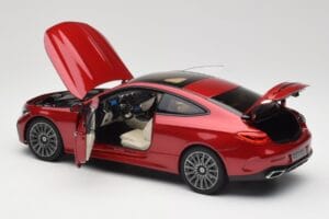 Mercedes CLE Coupe C236 Червен Norev 1:18 B66960596 Метал — снимка 5 от 8